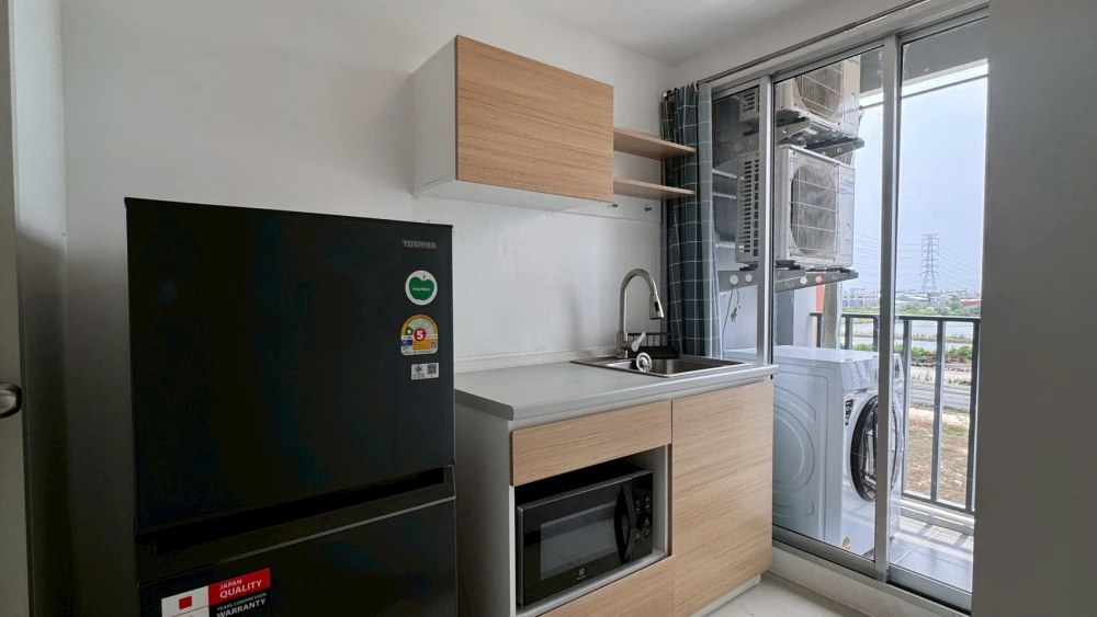 Condo for rent, Sena Kit Bangna Km. 29. Ready to move in, fully furnished with appliances. Just bring your personal belongings. Don't wait!