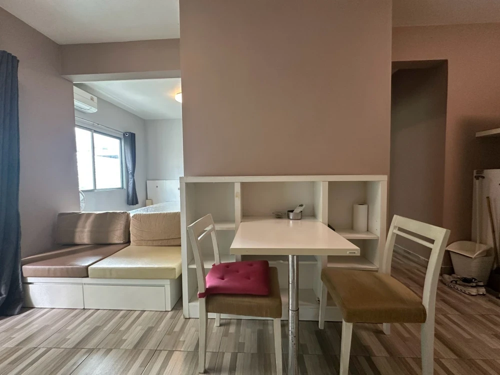 Condo for Rent: A Space Asoke-Ratchada | Spacious Room with Full Furniture and Appliances
