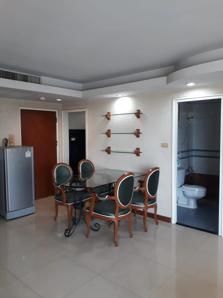 Condo for rent, SV City Rama 3, corner room with privacy, 22nd floor, high view, hurry and reserve now.