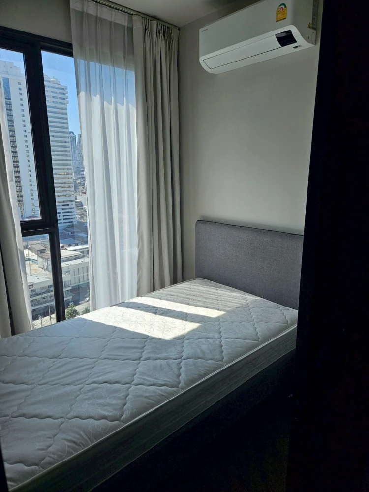Condo for rent, Chapter Chula-Samyan, spacious room, plenty of usable space, 18th floor, high view, complete here, you must reserve.