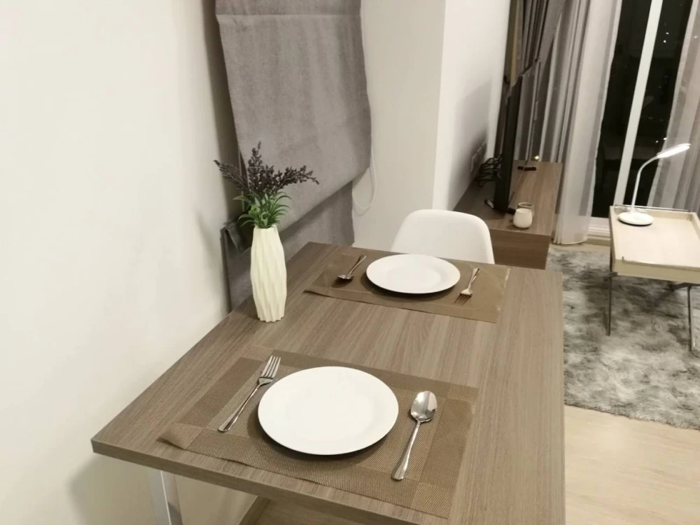 Condo for rent: Chapter One Eco Ratchada-Huai Khwang. Beautiful room, ready to move in If interested, please make an appointment to view.