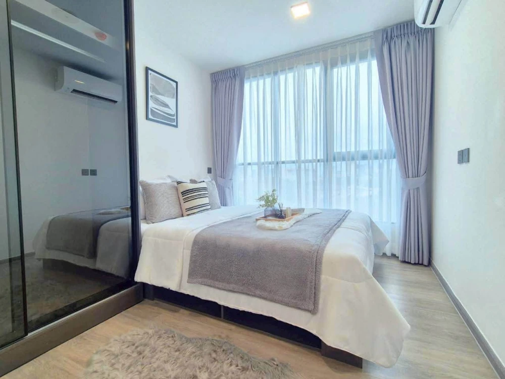 Condo for rent at Atmoz Palacio Ladprao-Wanghin. Fully furnished and ready to move in, with complete facilities. Great value—book now before it's gone