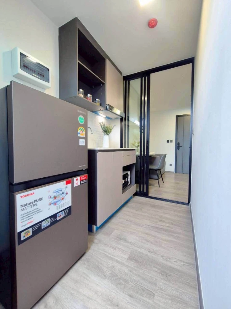 Condo for rent at Atmoz Palacio Ladprao-Wanghin. Fully furnished and ready to move in, with complete facilities. Great value—book now before it's gone