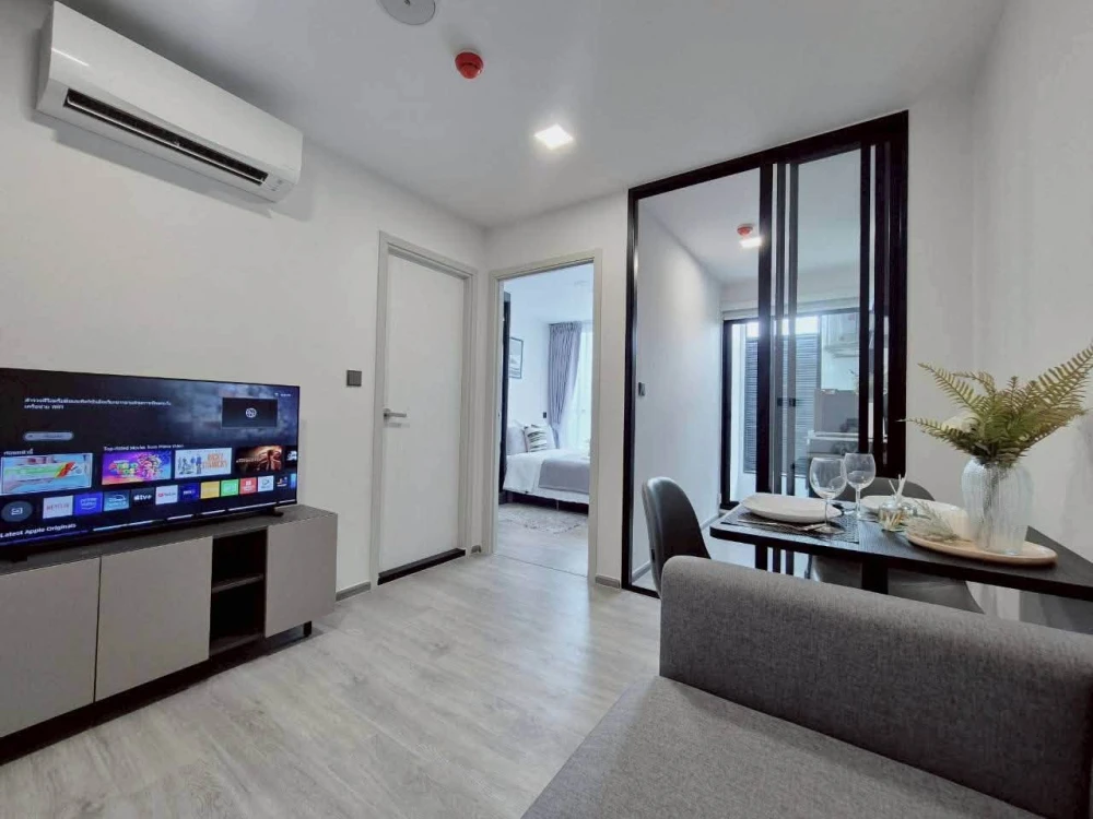 Condo for rent at Atmoz Palacio Ladprao-Wanghin. Fully furnished and ready to move in, with complete facilities. Great value—book now before it's gone
