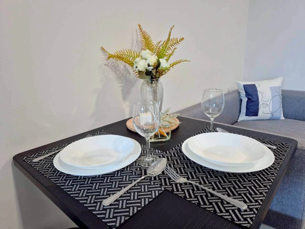 Condo for rent at Atmoz Palacio Ladprao-Wanghin. Fully furnished and ready to move in, with complete facilities. Great value—book now before it's gone