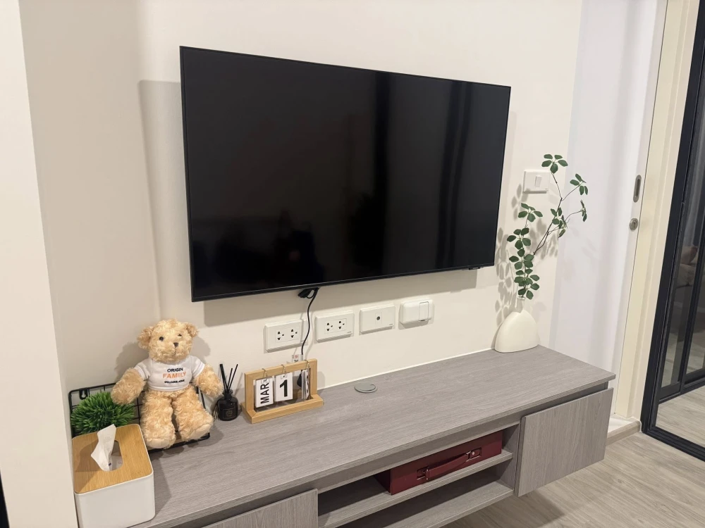 Condo for rent, So Origin Phahonyothin 69 Station, well-separated rooms, great price, if you don't book, you'll regret it later.