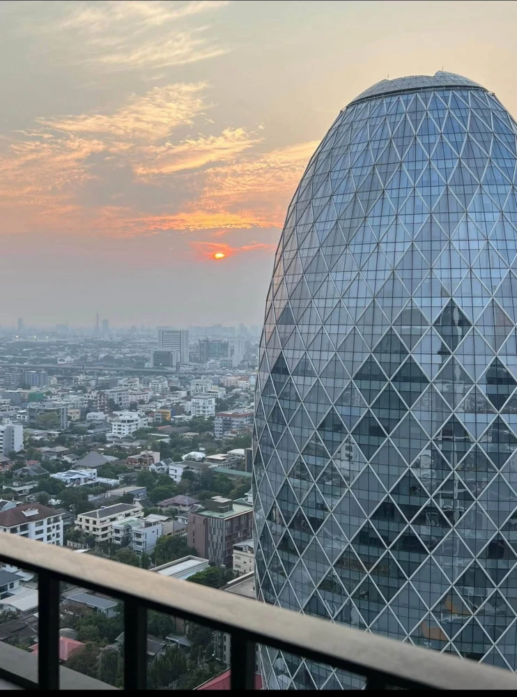 Condo for rent, Noble Around Ari, 1 bedroom, 1 bathroom, 38th floor, beautiful view, complete here, hurry and reserve now.