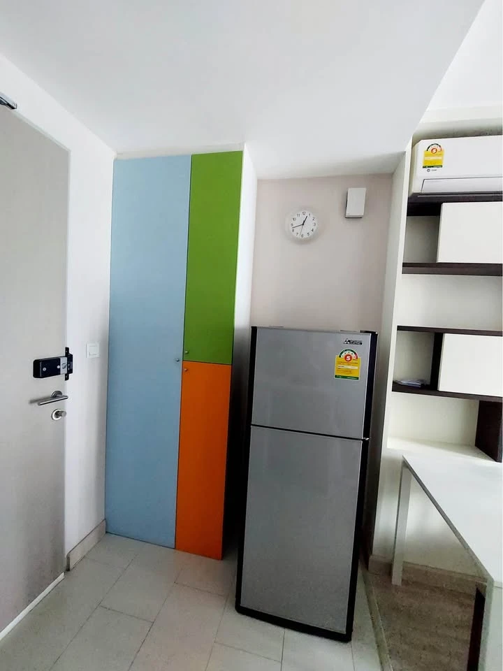 Condo for rent, Ideo Phayathai, spacious room, ready to move in, built-in in the room, just bring your bags and come right away.