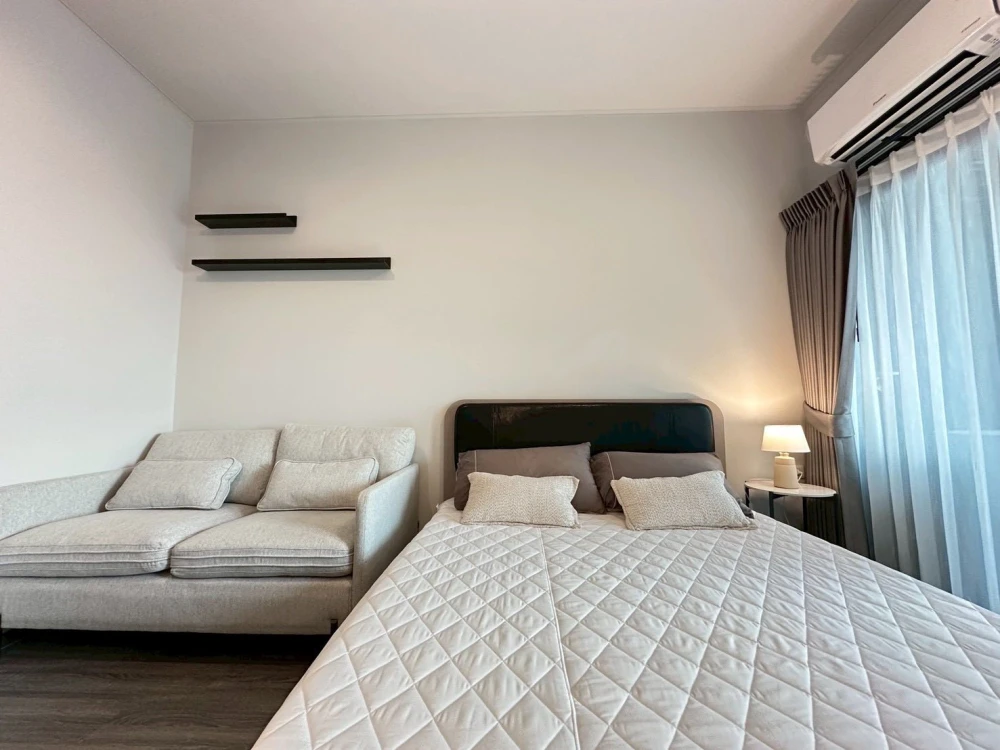 Condo for rent: Ideo Ramkhamhaeng-Lamsalee Station, studio room, 15th floor, high view, great price, you definitely can't miss it.