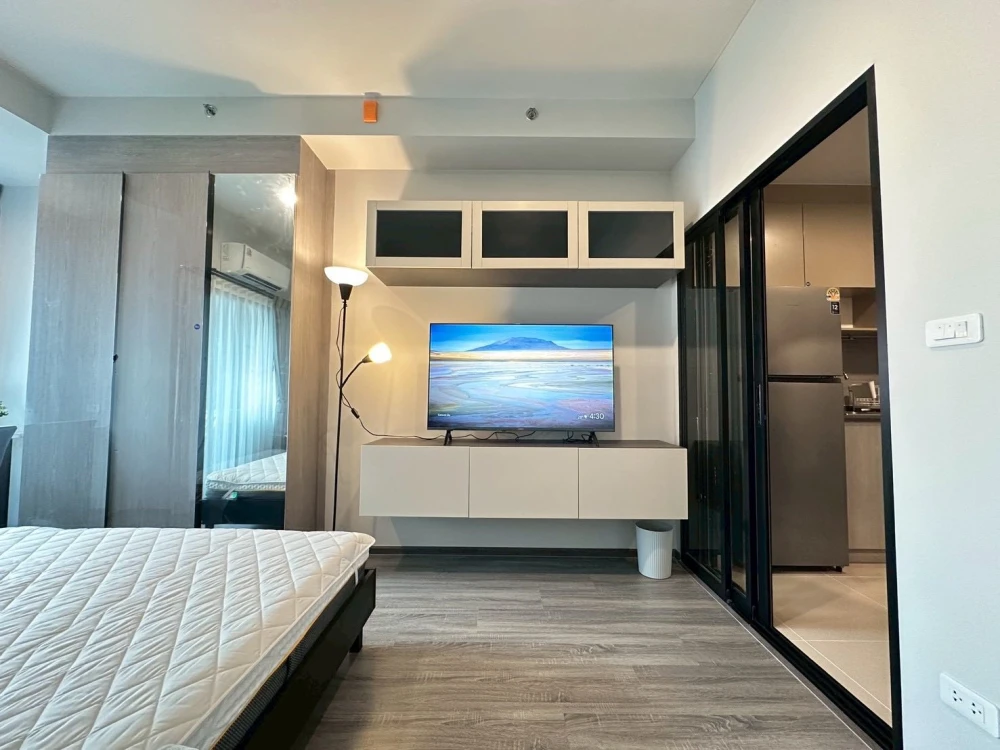 Condo for rent: Ideo Ramkhamhaeng-Lamsalee Station, studio room, 15th floor, high view, great price, you definitely can't miss it.