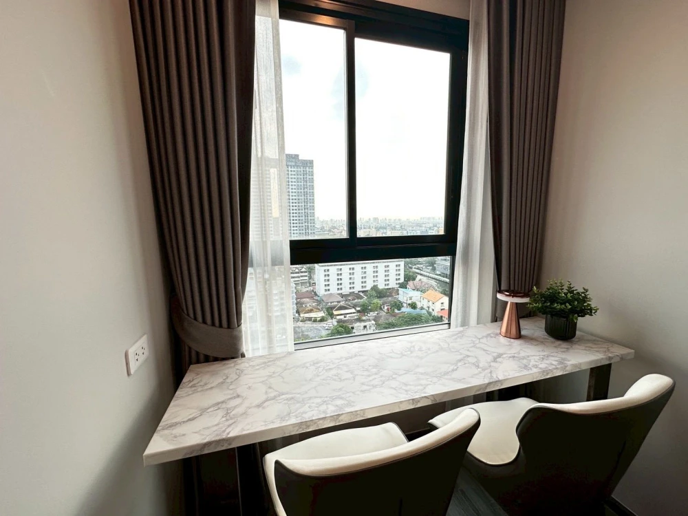 Condo for rent: Ideo Ramkhamhaeng-Lamsalee Station, studio room, 15th floor, high view, great price, you definitely can't miss it.