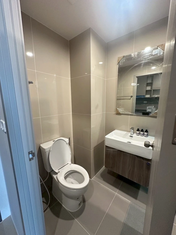 Condo for rent: Ideo Ramkhamhaeng-Lamsalee Station, studio room, 15th floor, high view, great price, you definitely can't miss it.