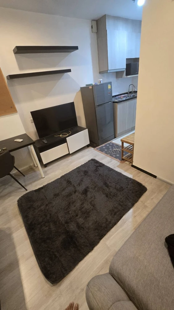 Condo for rent, Ideo Mobi Charan - Interchange, studio room, 16th floor, high view, complete here, come and reserve now.