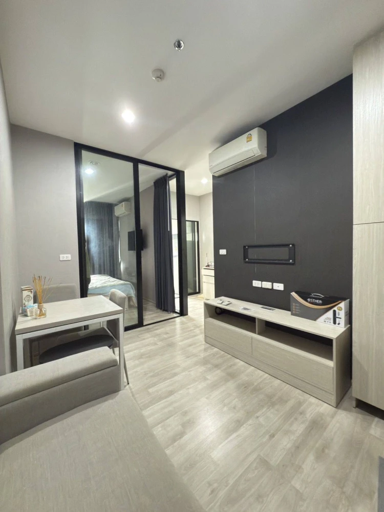 Condo for rent Niche Mono Mega Space Bangna, 31st floor, fully furnished + built-in, come and reserve now.