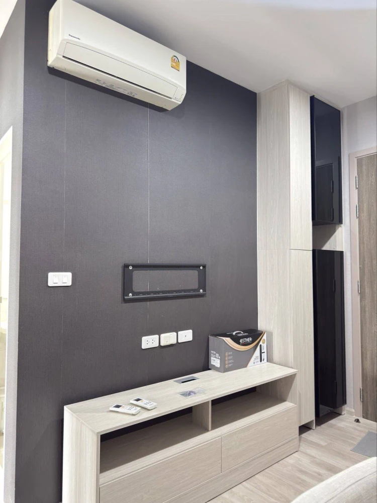 Condo for rent Niche Mono Mega Space Bangna, 31st floor, fully furnished + built-in, come and reserve now.