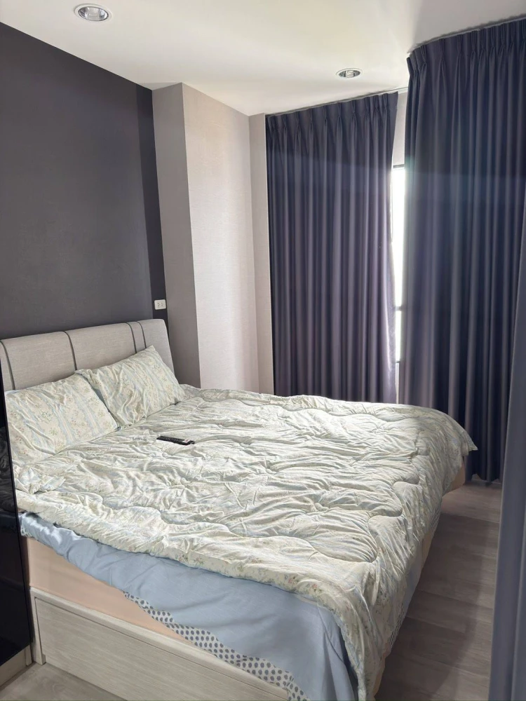 Condo for rent Niche Mono Mega Space Bangna, 31st floor, fully furnished + built-in, come and reserve now.