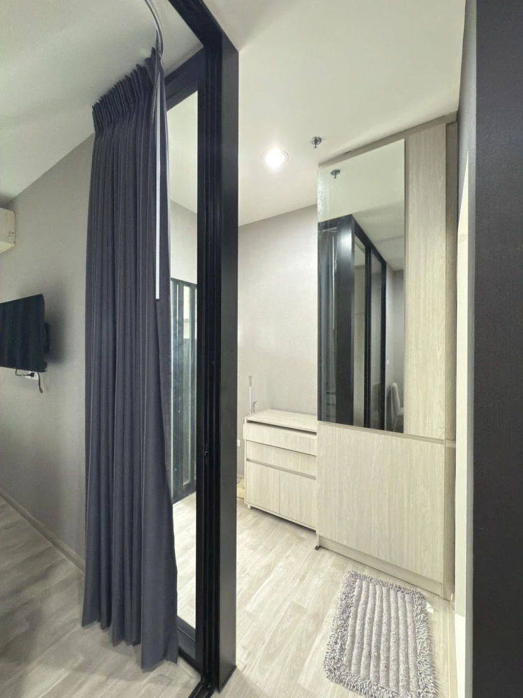 Condo for rent Niche Mono Mega Space Bangna, 31st floor, fully furnished + built-in, come and reserve now.