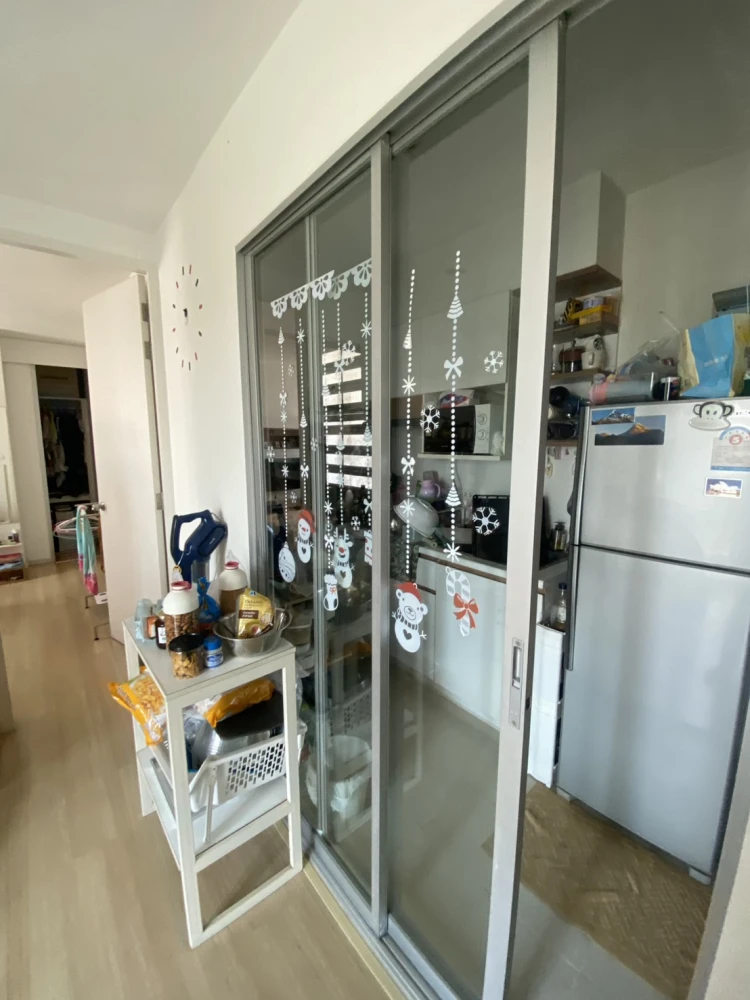 Condo for rent: The Parkland Srinakarin Lakeside, corner room with privacy, lots of usable space, come and reserve now.