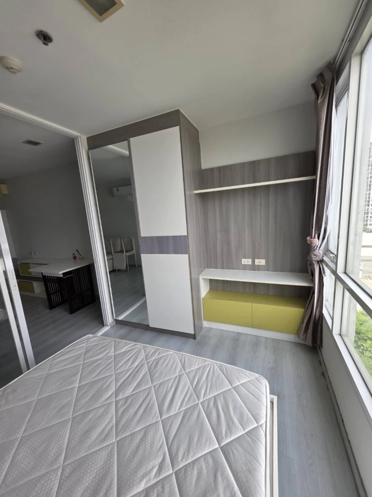 Condo for rent, Greenne Chaengwattana, 1 bedroom, 33 sq.m., north, not hot, canal view, ready to move in.