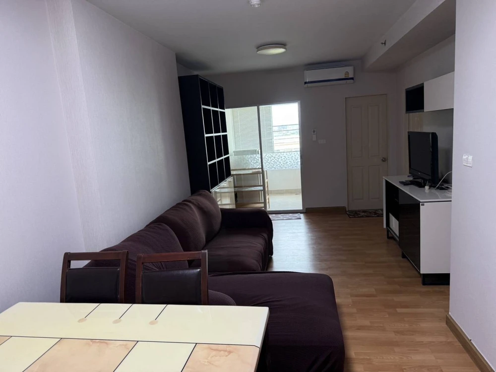 Condo for rent Supalai Park Kaset, 9th floor, Building B, pool view, complete with electrical appliances, don't miss it!