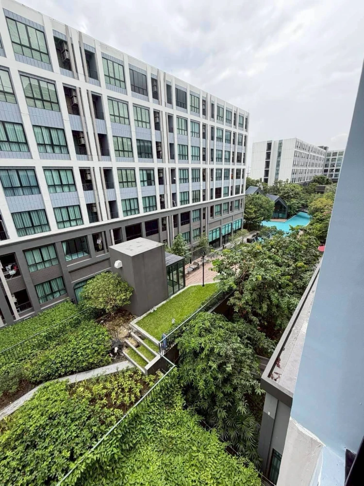 Resort-Style Pool View Condo for RENT - 29 sq.m., 4th Floor (Building B), Fully Equipped with Premium Appliances (Washer-Dryer Included), Rent Include