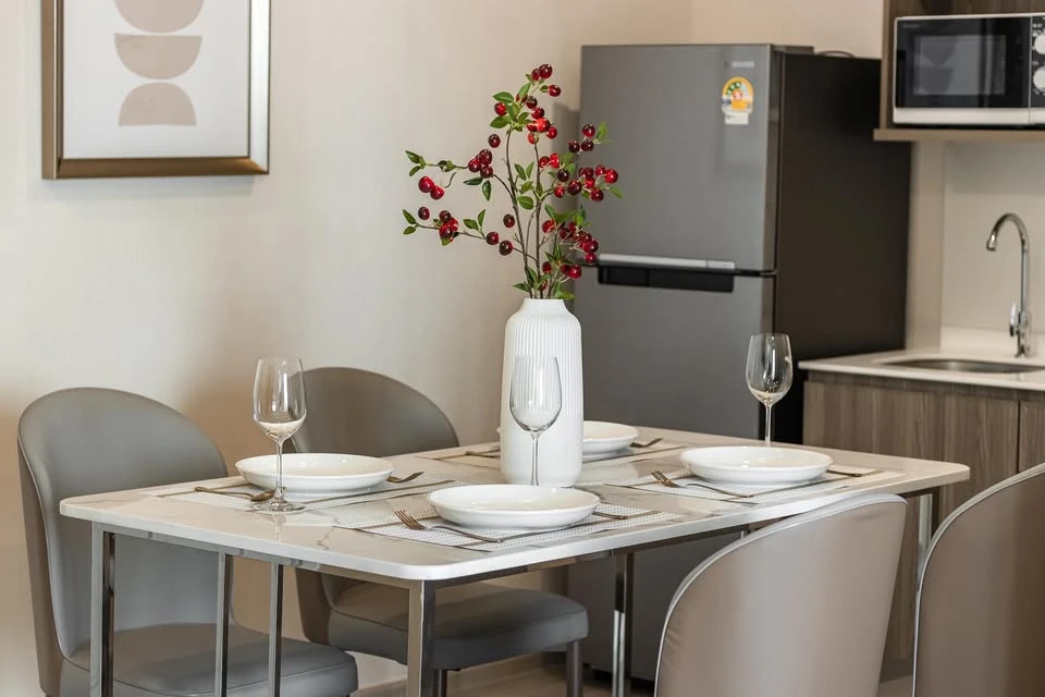 Luxury condo for rent, The Parkland Phetkasem 56, corner room, private, decorated in modern luxury, hurry and reserve now.