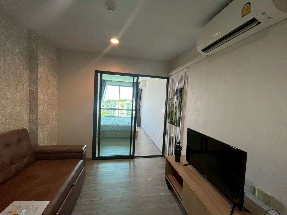 Spacious 1-BR Plus Condo for Rent - 6th Floor, Building A, 35 sq.m. with Resort-Style Common Amenities & Shuttle Service | ✨ Polis Suksawat 64