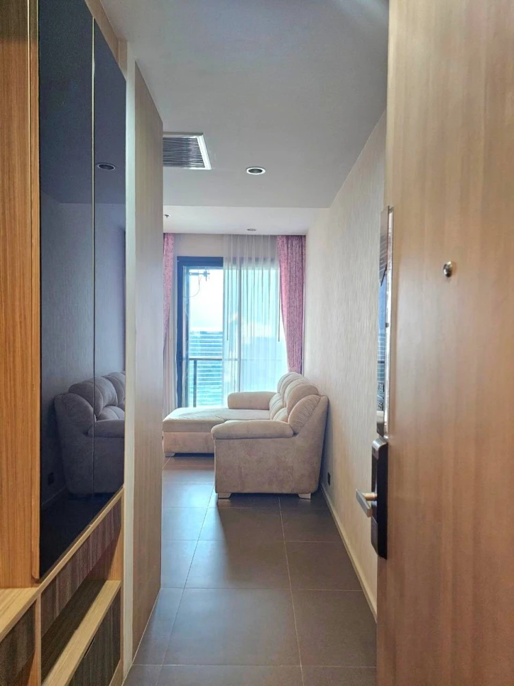 Condo for rent, M Ladprao, very beautiful view. 🚅 Next to BTS Ha Yaek Lat Phrao Station and MRT Phahon Yothin Station. Opposite Central Ladprao 🛍
