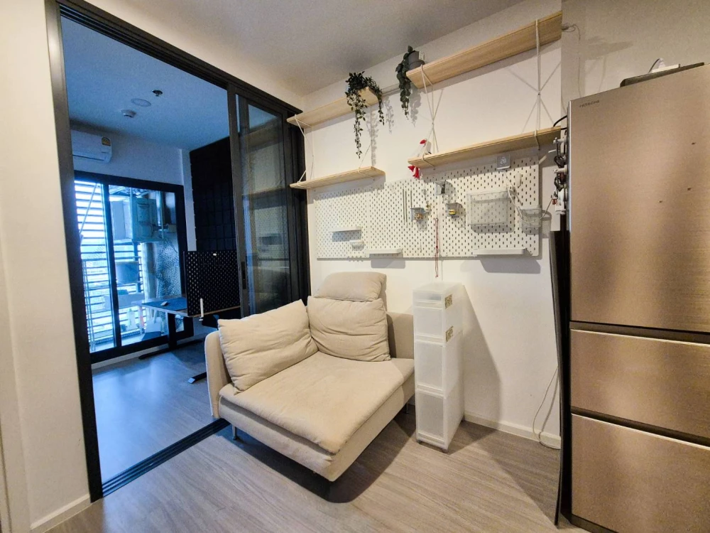 Fully Furnished 1-BR Condo for Rent - Private Workroom with soundproof foam & FREE Private AIS Fiber Internet | ✨ Denim Jatujak