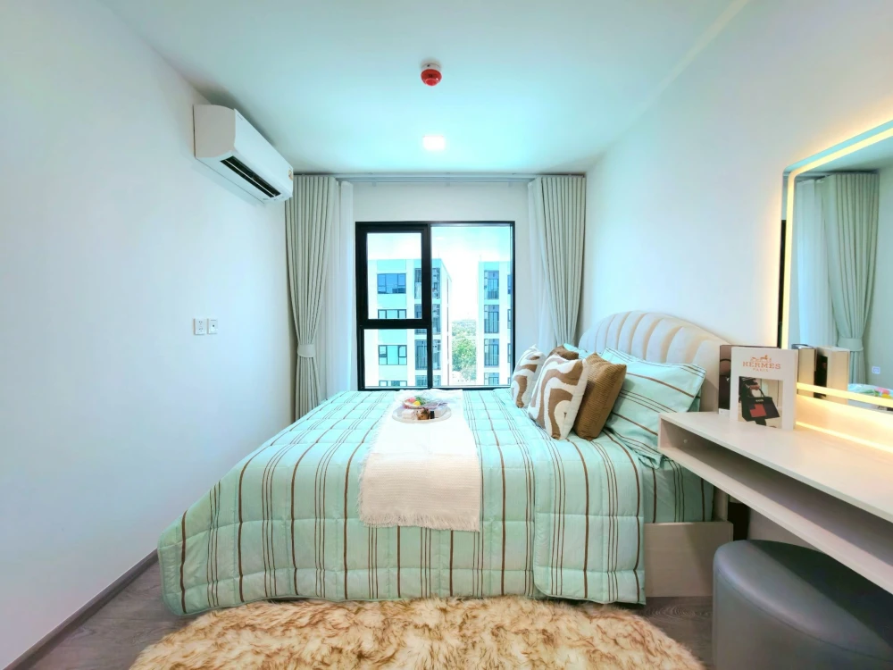 Brand-New 1-BR Extra Condo for Rent - Tower D, 7th Floor with Stunning Pool View Near TU Rangsit | ✨ Kave Wonderland