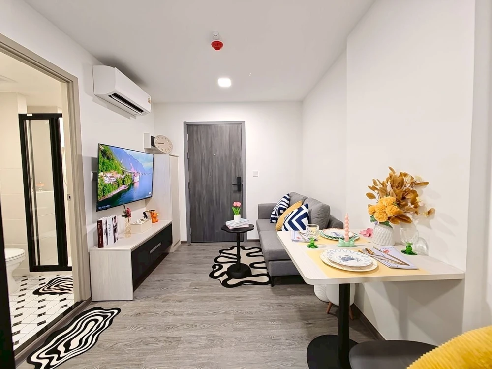 Brand-New 1-BR Extra Condo for Rent - Tower D, 7th Floor with Stunning Pool View Near TU Rangsit | ✨ Kave Wonderland