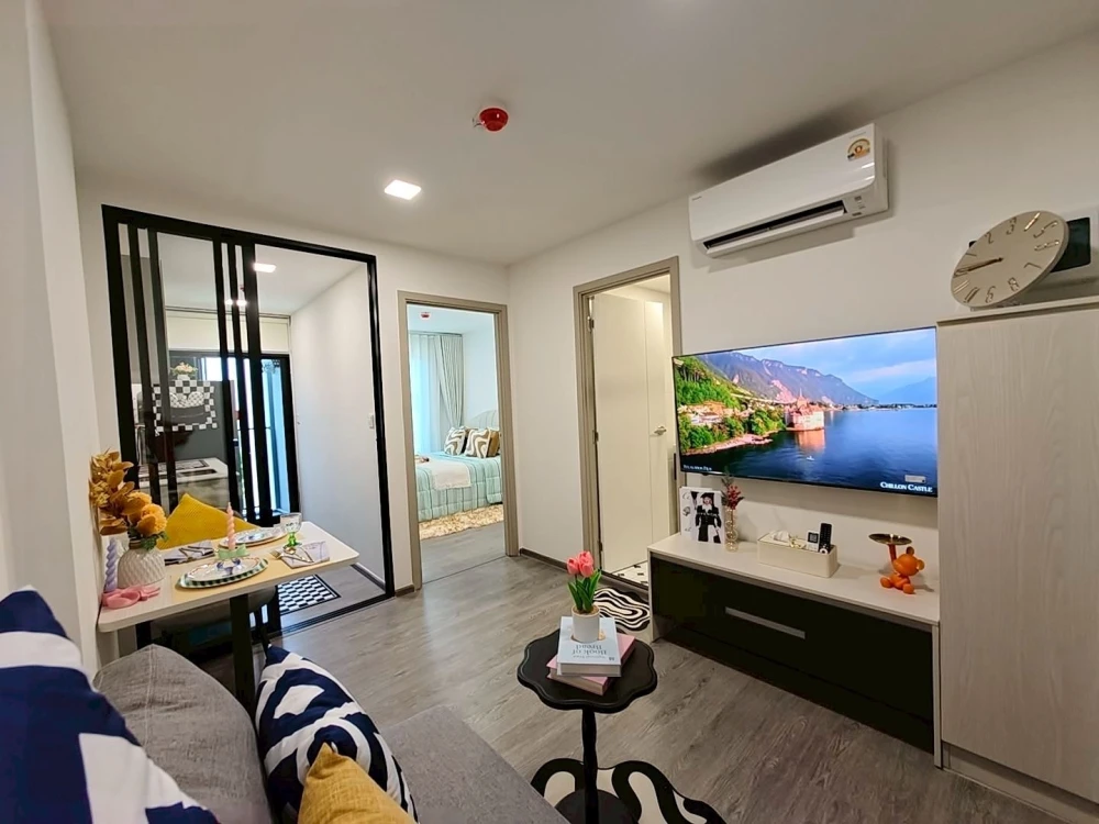 Brand-New 1-BR Extra Condo for Rent - Tower D, 7th Floor with Stunning Pool View Near TU Rangsit | ✨ Kave Wonderland