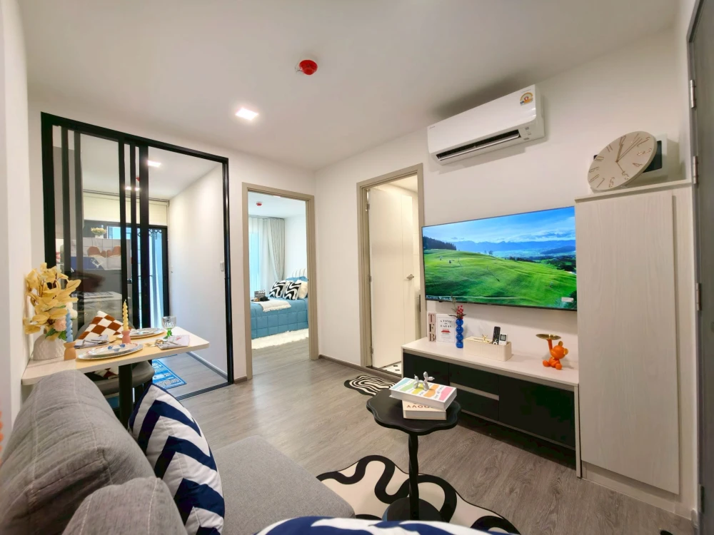 Brand-New 1-BR Extra Condo for Rent - Tower D, 7th Floor with Stunning Pool View Near TU Rangsit | ✨ Kave Wonderland