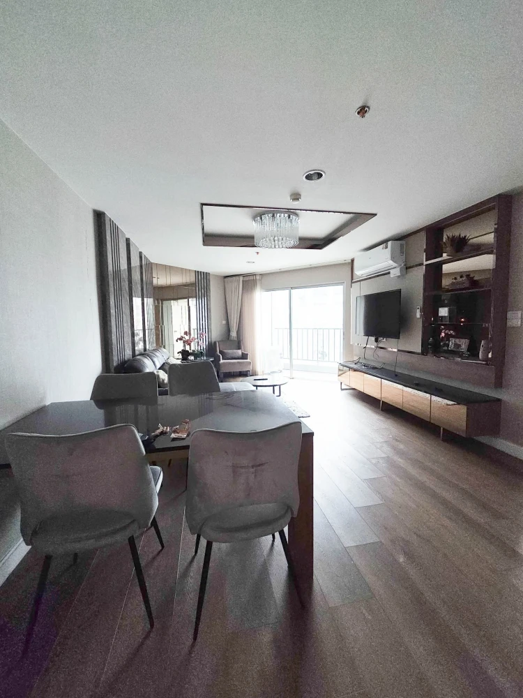 For rent immediately! Belle Grand Rama9 Duplex unit with spacious living area and complete amenities. Book now!