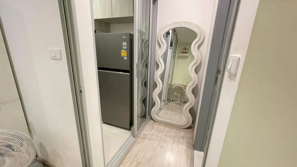 Rent now! Niche Mono Chaengwattana, clearly partitioned rooms, fully furnished. Book quickly, don't miss out!