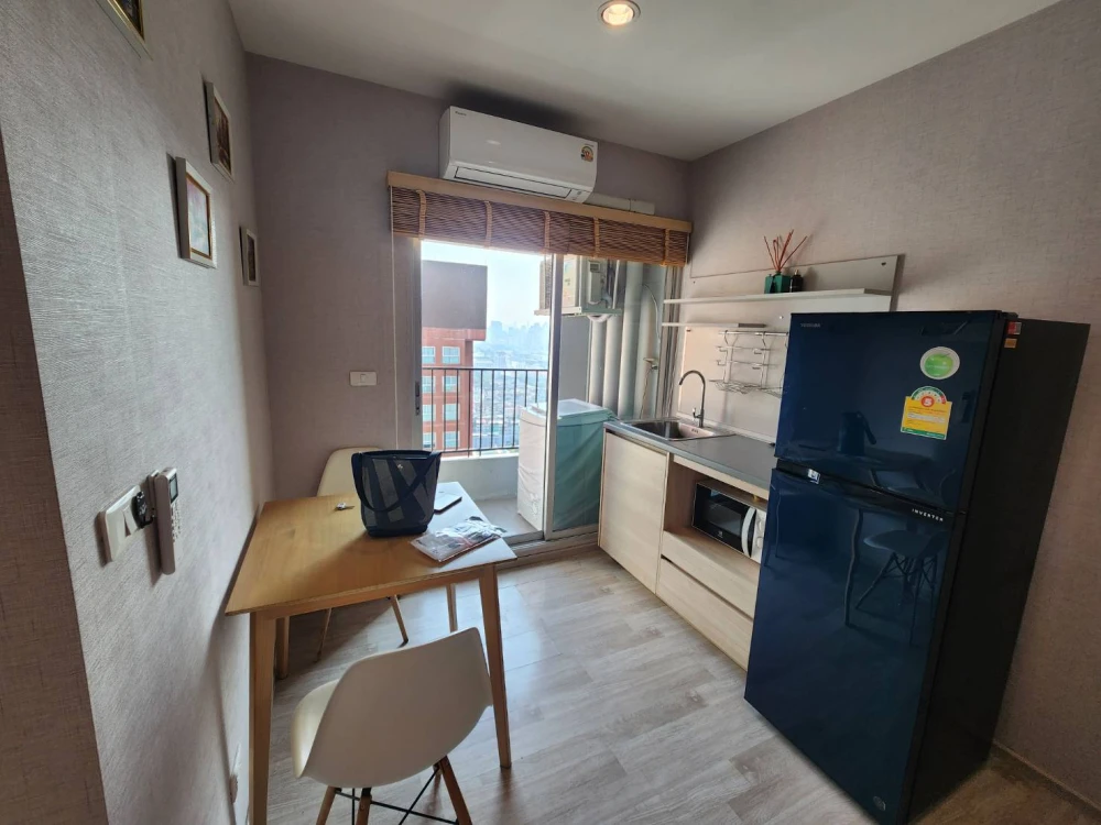 Urgent rental! Plum Condo Ramkhamhaeng Station, nice room, 33rd floor, high floor with great view, good price. Book now, don't miss out!