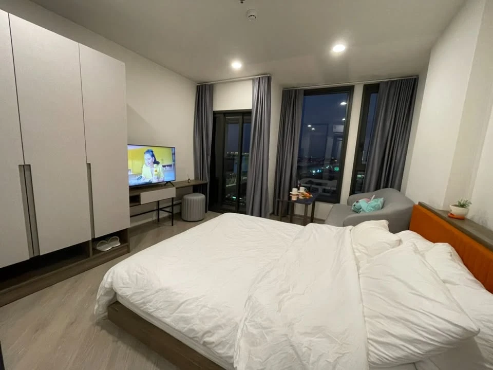 Urgently for rent, The Base Saphan Mai, nice room, complete facilities, hurry and reserve now.