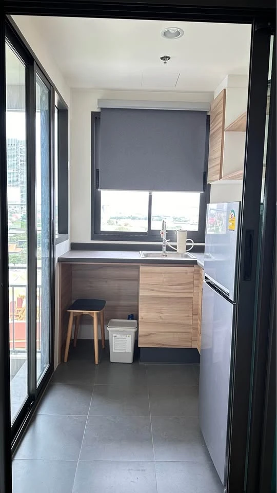 Urgently for rent: U Delight Residence Riverfront Rama 3, a nice room, complete with furniture and appliances. Come and reserve now.