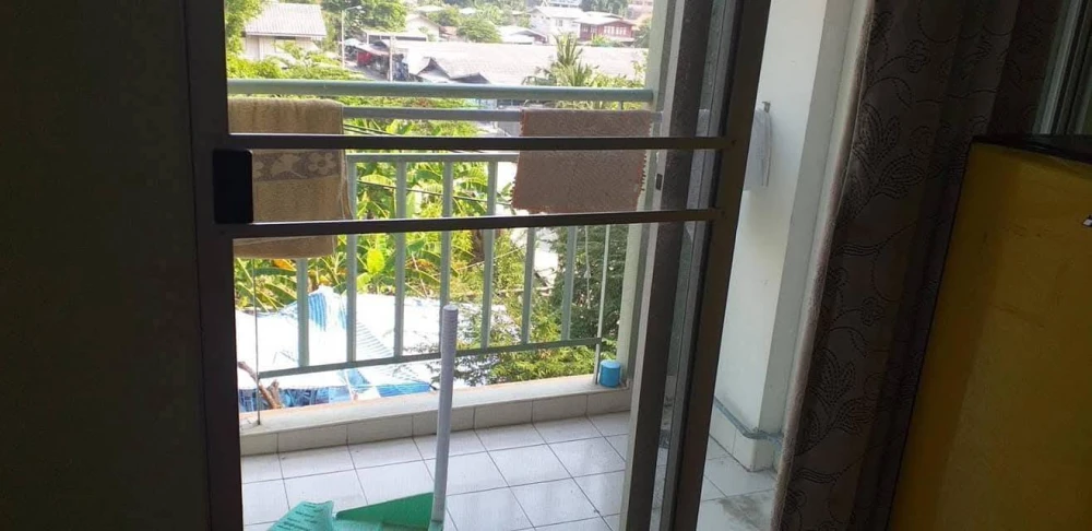 Urgent rent!! Condo Lumpini Town, Bang Khae, 1 bedroom, Building B, 4th floor, beautiful room, ready to move in...
