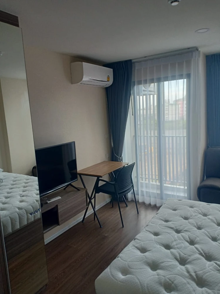 Urgently for rent, The Origin Ramintra 83, studio room, 4th floor, comes with amenities, move in now!