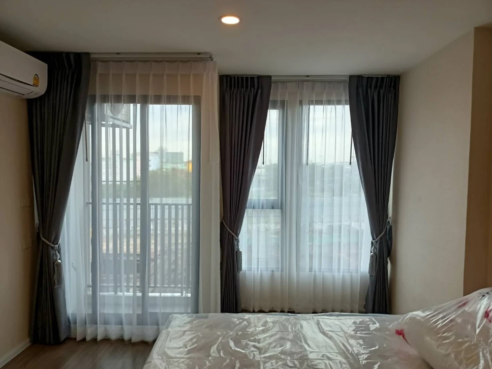 Urgently for rent, The Origin Ramintra 83, studio room, 4th floor, comes with amenities, move in now!