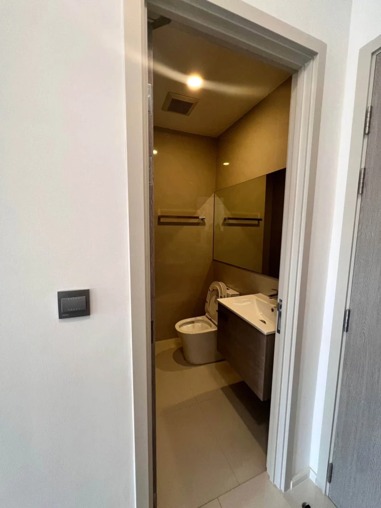 For rent, Miti Chiva Kaset Station Condo, nice room, 19th floor, good view, good price Don't wait, book now.
