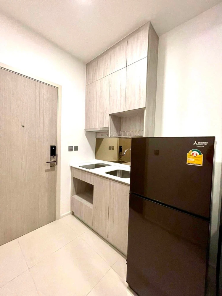 For rent, Miti Chiva Kaset Station Condo, nice room, 19th floor, good view, good price Don't wait, book now.