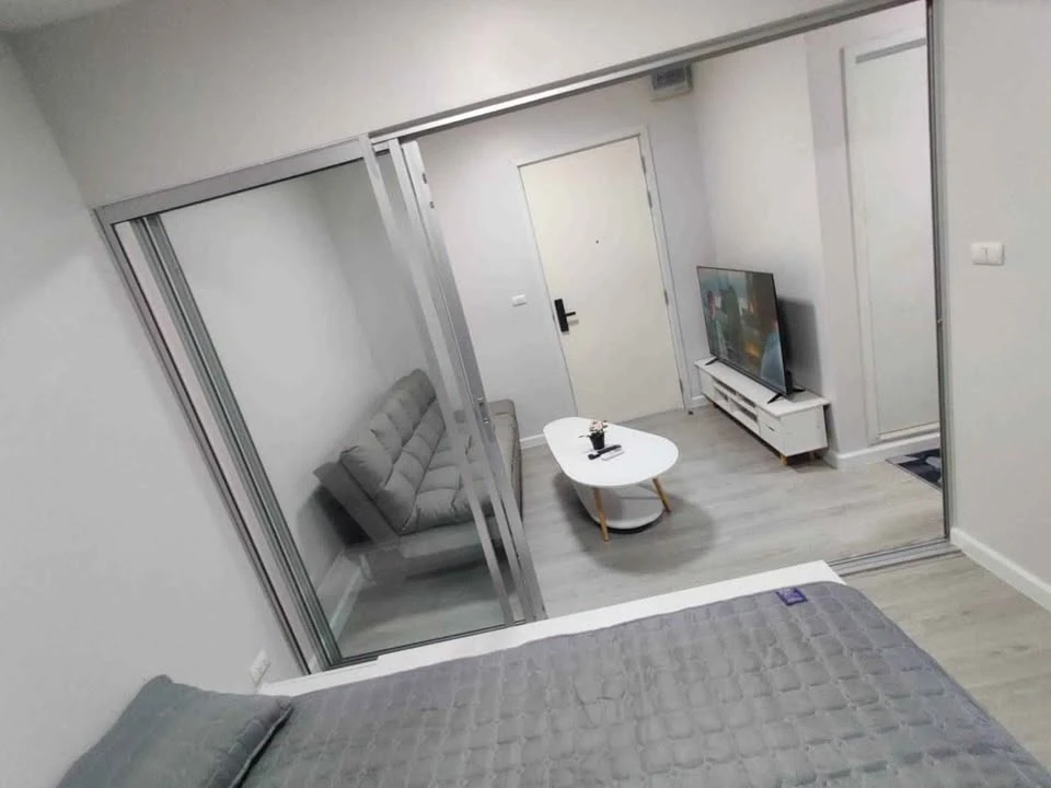 Room for rent at Plum Condo Bangyai Station Phase 1, separate rooms, great price, come and reserve now, don't miss out!