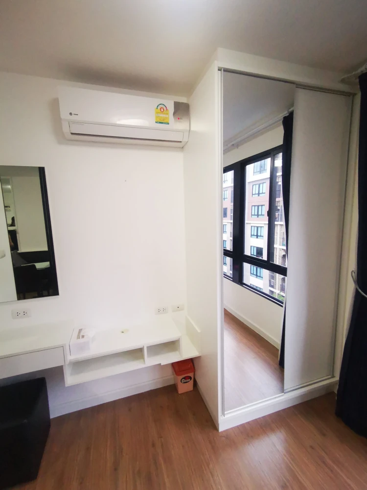 Room for rent, Icondo Salaya 2 project, 6th floor, pool view, fully furnished, ready to move in, hurry to move in