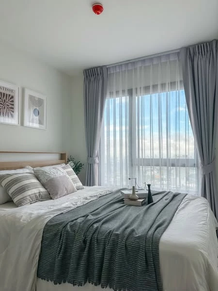 For rent: Rich Park @Triple Station project. Beautifully decorated room, soothing white tones, affordable price. Hurry and reserve now!