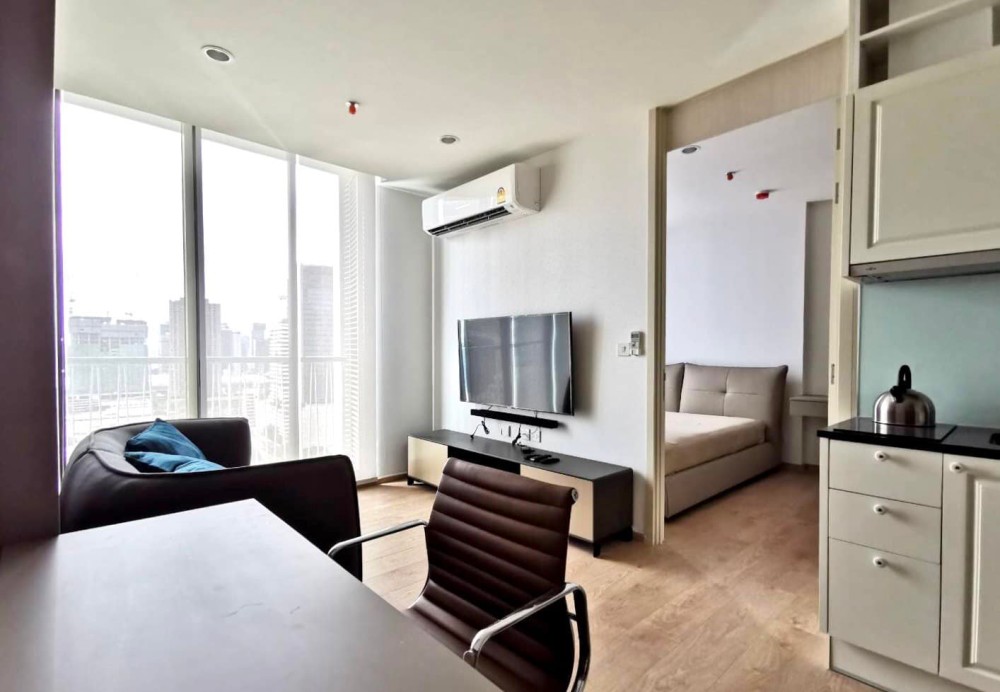 For sale / rent, Noble recole condo, Sukhumvit 19, 22nd floor, garden view, airy atmosphere, very inviting, hurry to book images
