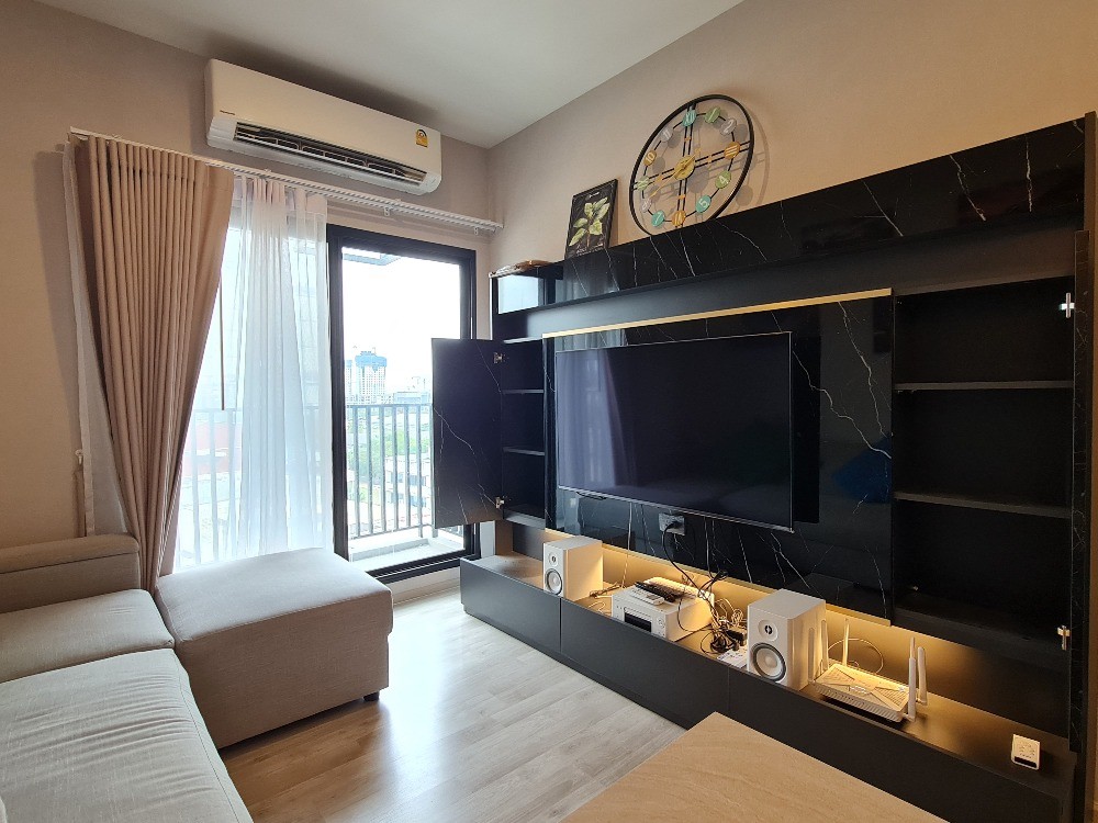 Condo for sale, Niche Mono, Mega Space Bangna, beautiful room, good location, fully furnished room, don't hesitate, book now.