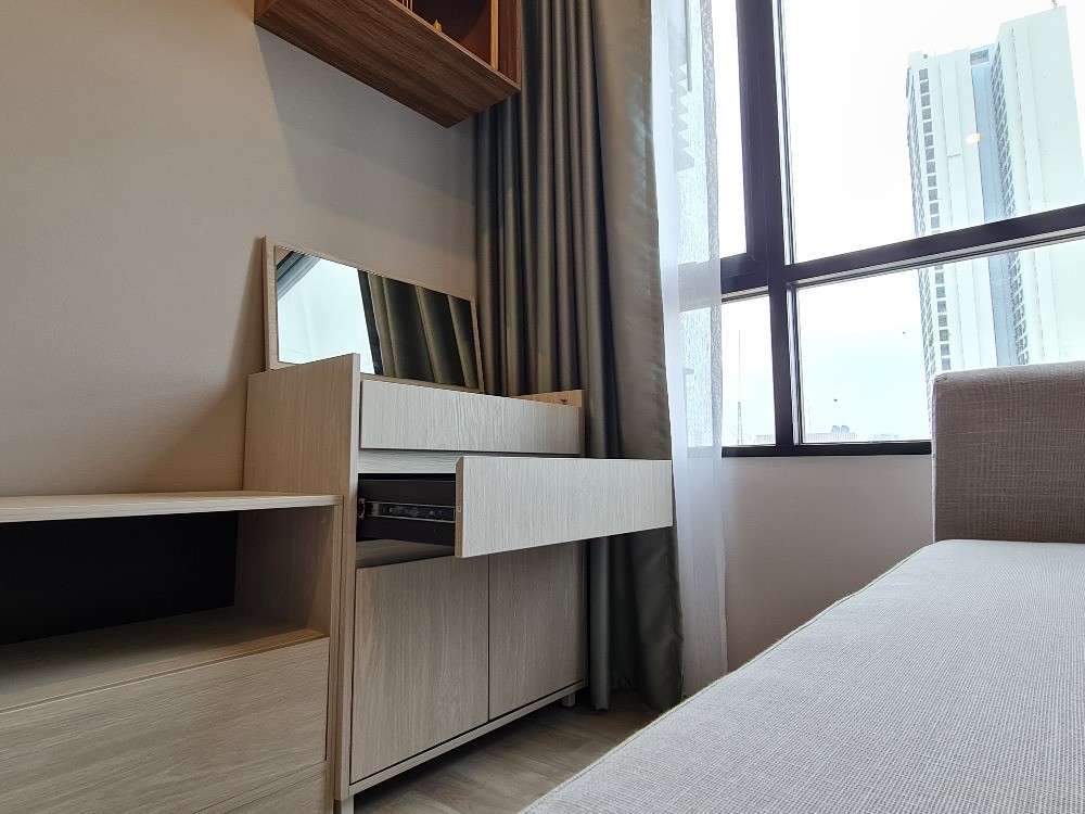 Condo for sale, Niche Mono, Mega Space Bangna, beautiful room, good location, fully furnished room, don't hesitate, book now.
