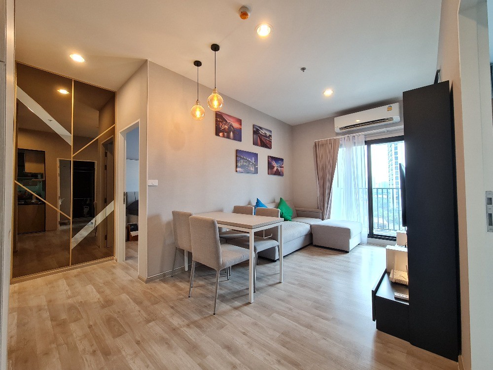 Condo for sale, Niche Mono, Mega Space Bangna, beautiful room, good location, fully furnished room, don't hesitate, book now.
